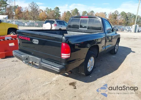 1998 Dodge Dakota Slt/Sport from USA, damaged, VIN 1B7FL26X5WS505448
